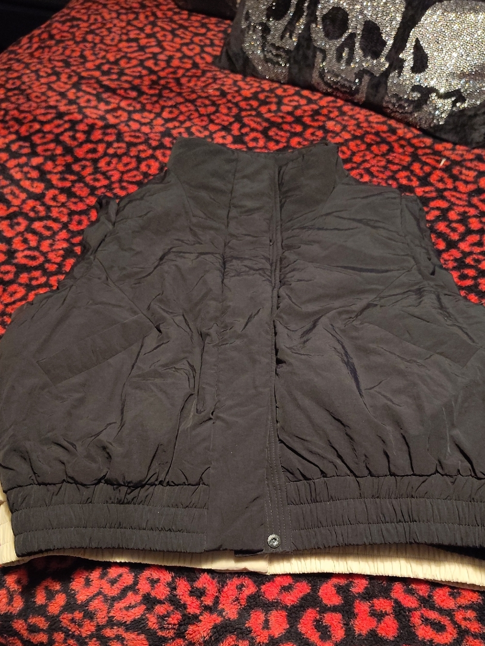 Bluivy Black Quilted Puffer Vest